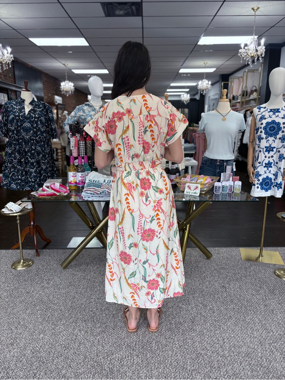 The Meadowline Button Dress - Picture 2 of 2